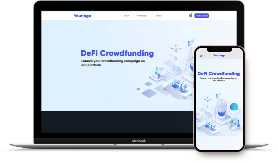 DeFi Crowdfunding Platform development