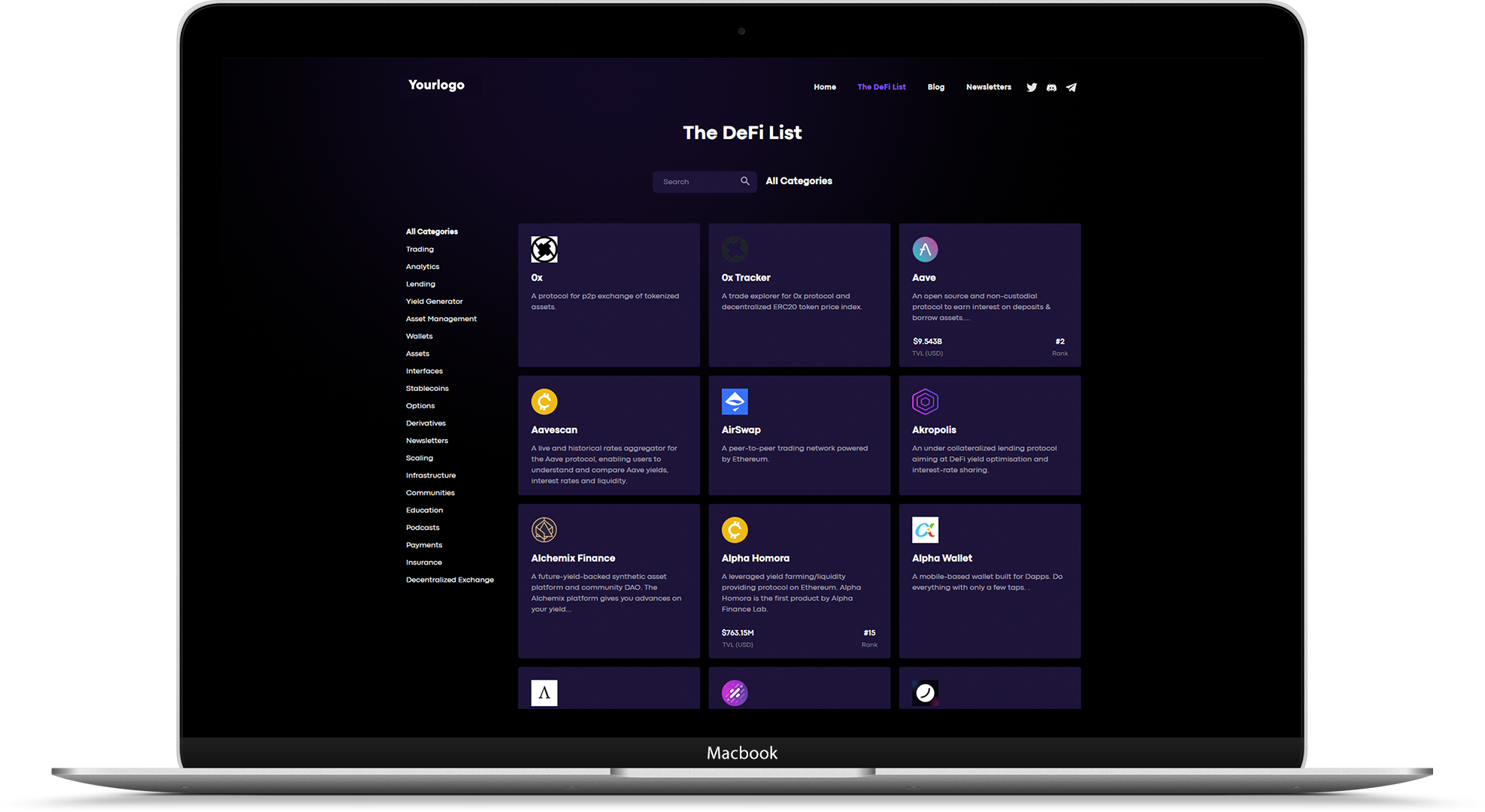 DeFi token development