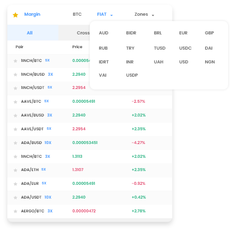Crypto and Fiat Support image1