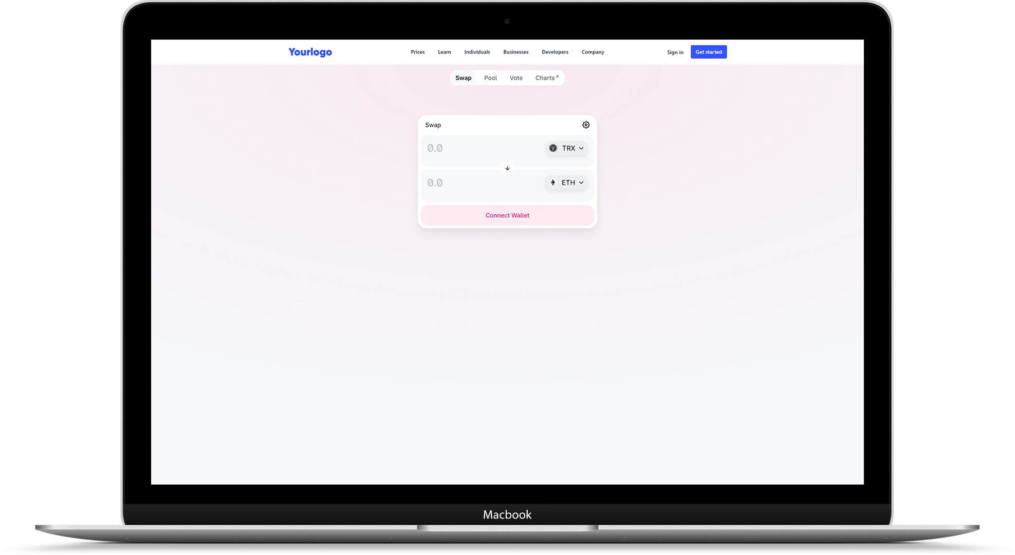 Enables Swapping Tokens