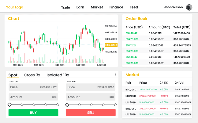 Binance clone script slide2