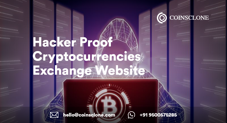 Hacker Proof Cryptocurrencies Exchange Website