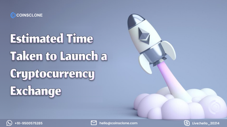 Time duration to build and launch a crypto exchange