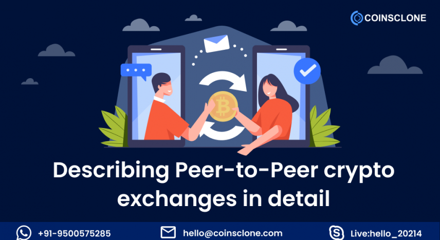 Peer to peer crypto exchange