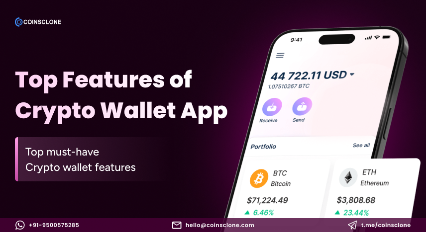 Top Features of Crypto Wallet App