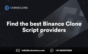 Top 10 finest Binance Clone Script Providers