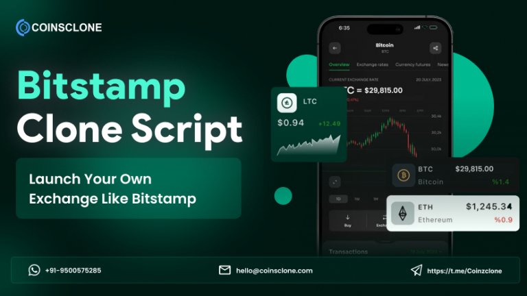 Build a Crypto Exchange App like Bitstamp