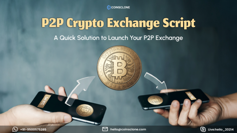 P2P Crypto Exchange Clone Software