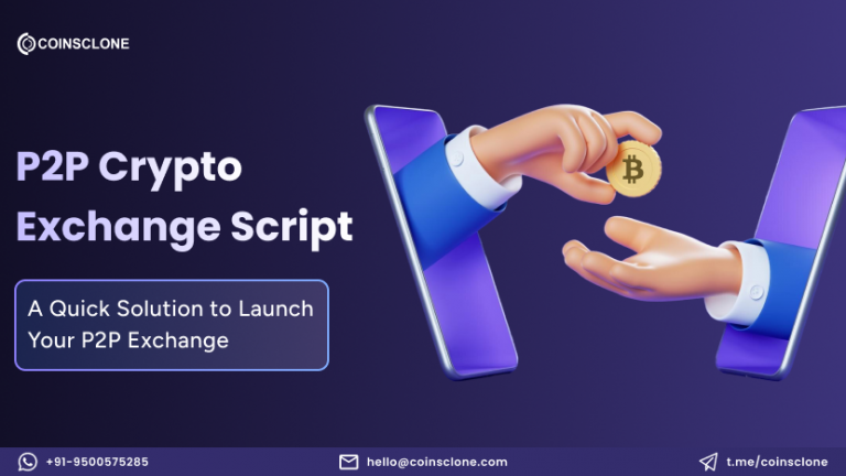 P2P Cryptocurrency Trading Platform Script