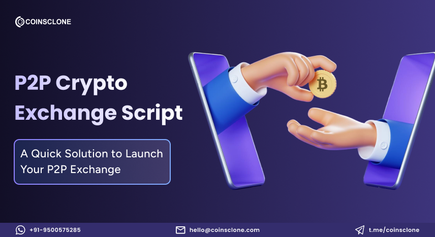 P2P Cryptocurrency Trading Platform Script