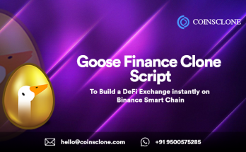 Goose Finance Clone Script