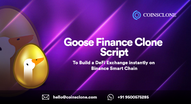 Goose Finance Clone Script