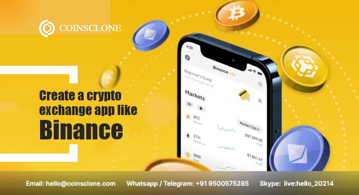 Start a Crypto Exchange App Like Binance