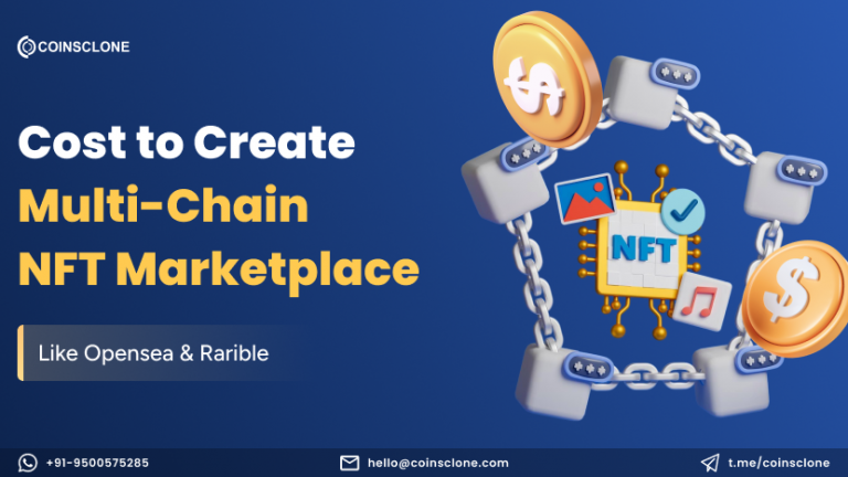 Cost to Create Multi-Chain NFT Marketplace Like Opensea & Rarible