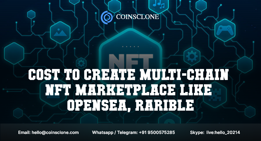 Cost to create Multi-chain NFT Marketplace like OpenSea,Rarible