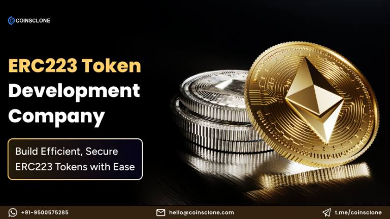 ERC223 token development company