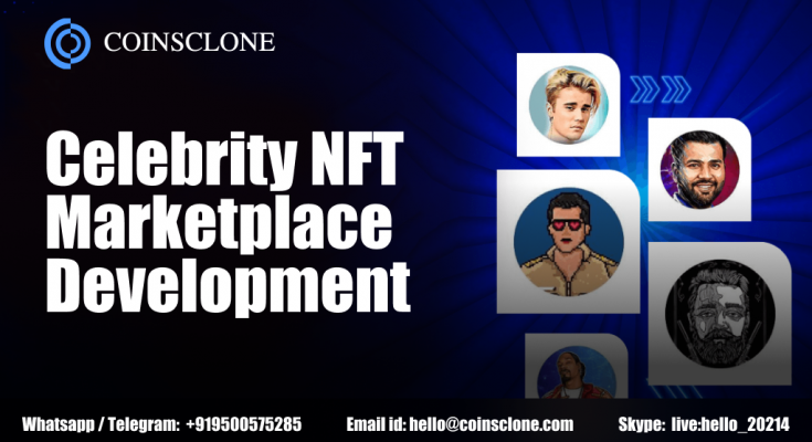 Celeberity NFT marketplace Development