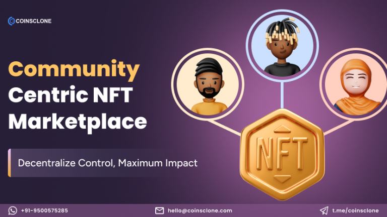 community centric nft marketplace development