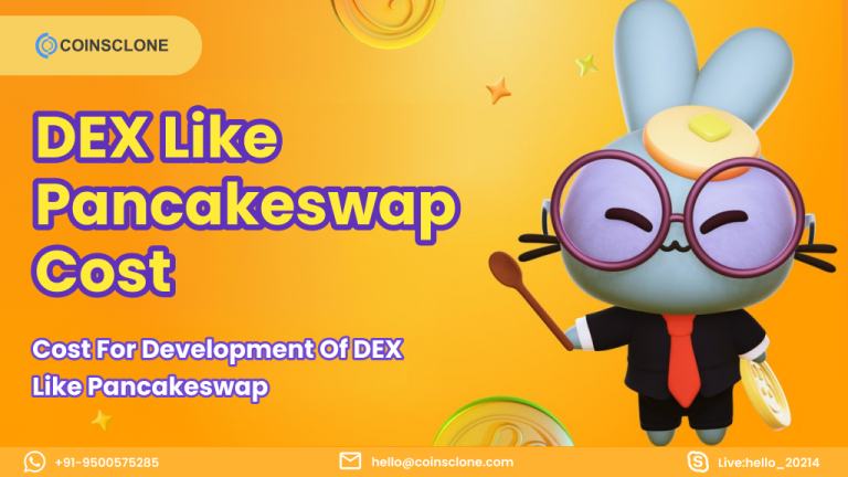 cost to build a dex like pancakeswap