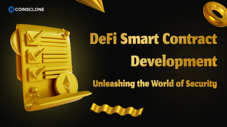 DeFi Smart Contract Development Company