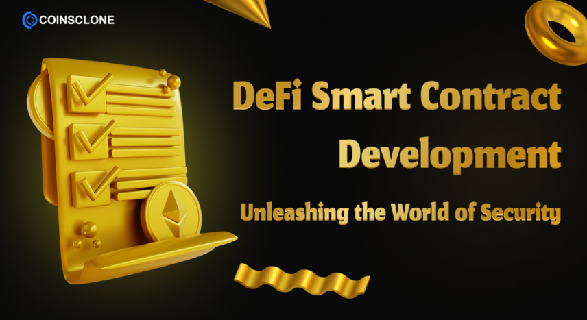 DeFi Smart Contract Development Company