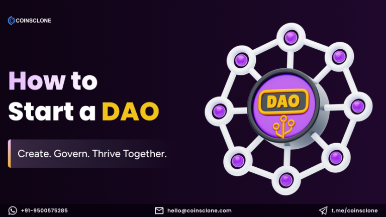 How to Start a DAO