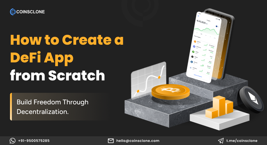 How to Create a DeFi App from Scratch