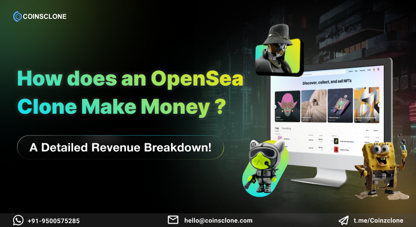 How Opensea clone make money