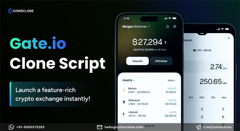 Gate.io Clone Script