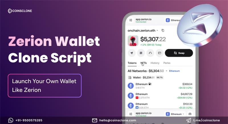 Zerion Wallet Clone Script