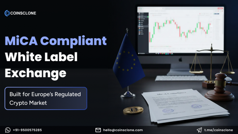MiCA Compliant White Label Crypto Exchange