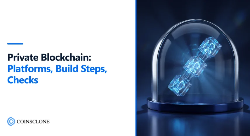 Private blockchain controlled by a single organization