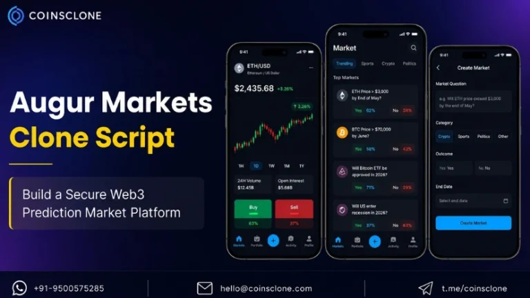 Augur Markets Clone Script