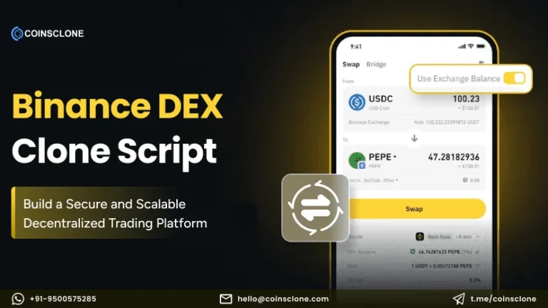 Binance DEX Clone Script