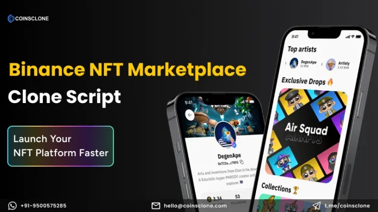 Binance NFT Marketplace Clone Script
