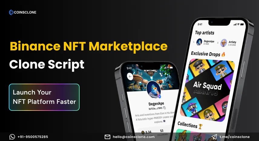Binance NFT Marketplace Clone Script