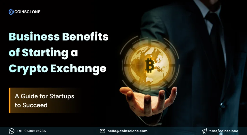 Business benefits of starting a crypto exchange
