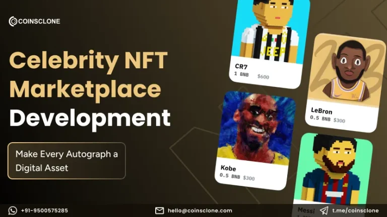 Celebrity NFT Marketplace Development