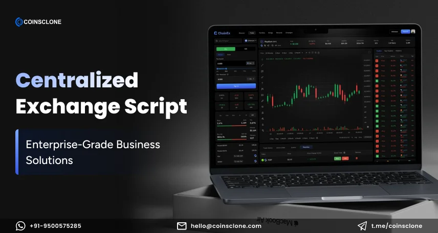 centralized exchange script