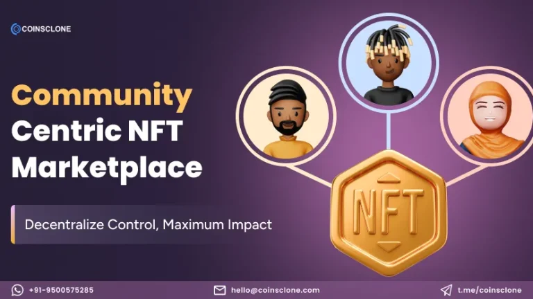 Community Centric NFT Marketplace Development