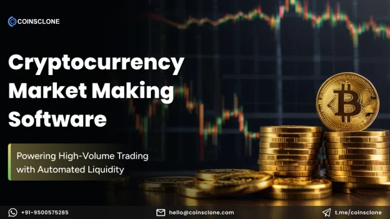 Cryptocurrency market making software