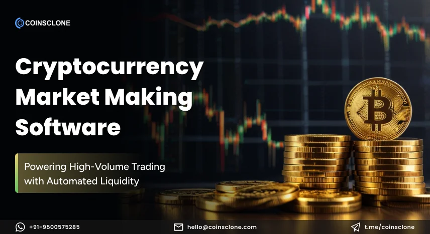 Cryptocurrency market making software
