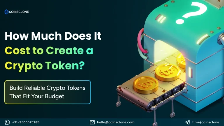 cost to create crypto token