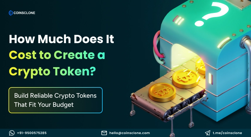 cost to create crypto token