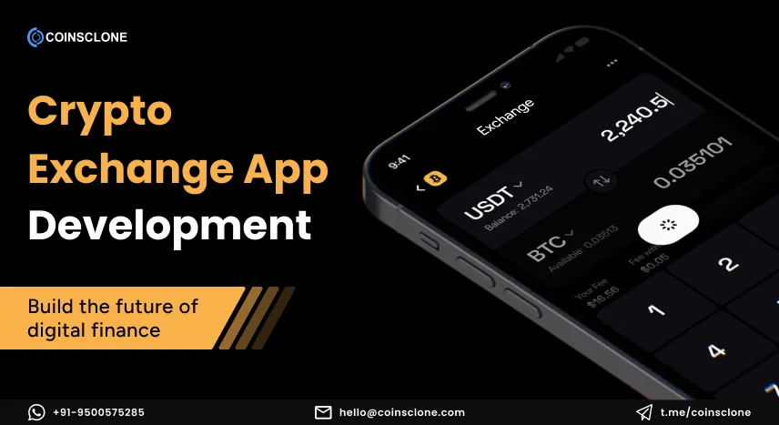 Cryptocurrency Exchange App Development
