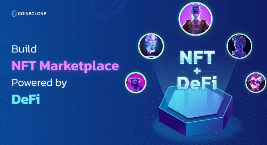 DeFi Integrated NFT Marketplace