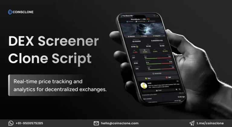 DEX Screener Clone Script For Real-Time DEX Market Analytics