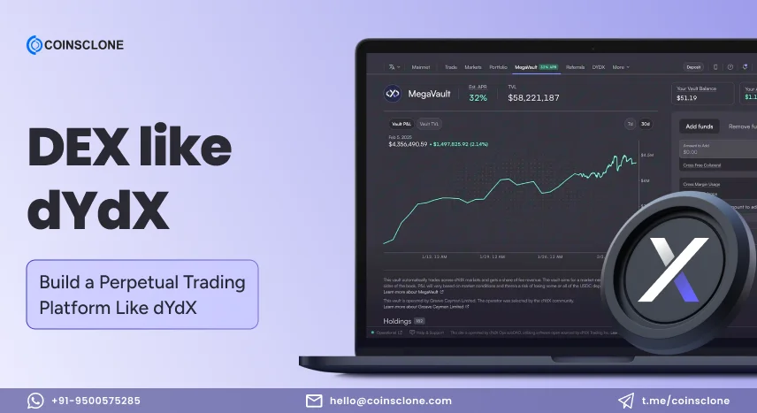 dYdX Clone Script