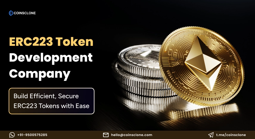 erc223 token development company