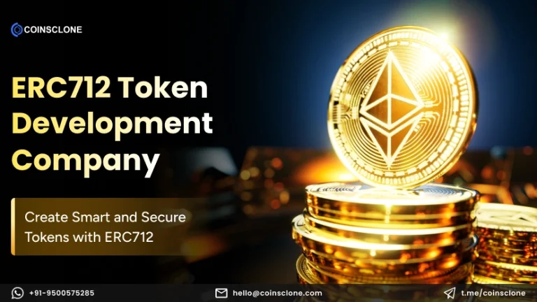 erc712 token development company